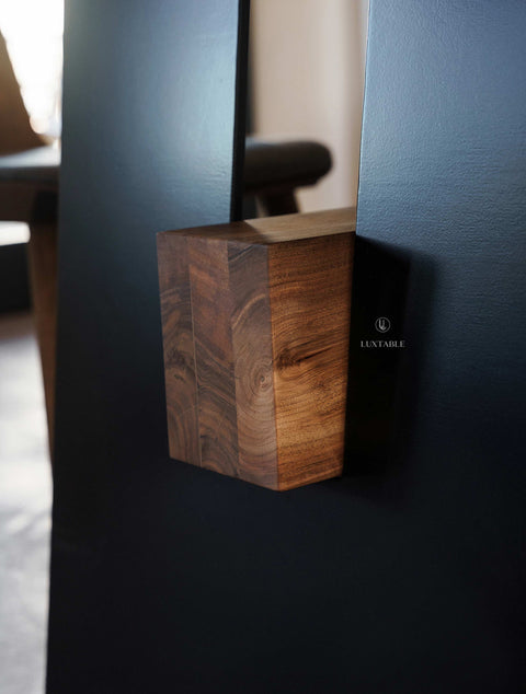 Walnut smoke gray epoxy resin table, various sizes Satisfaction
